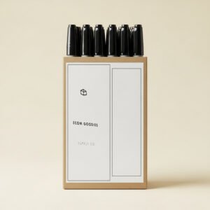 Permanent Markers, 12-Pack